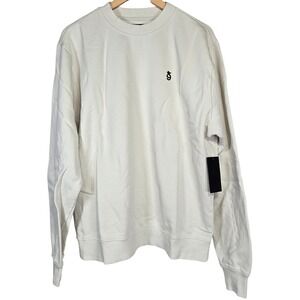Spiritual Gangster Monogram Classic Crew Sweatshirt L NWT‎